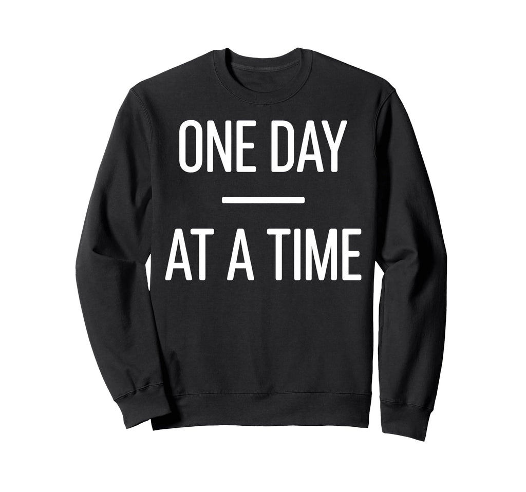 One Day Time Mental Health Sweatshirt - Trendy Graphic for Adults - T-Shirt, Sweatshirt, Hoodie