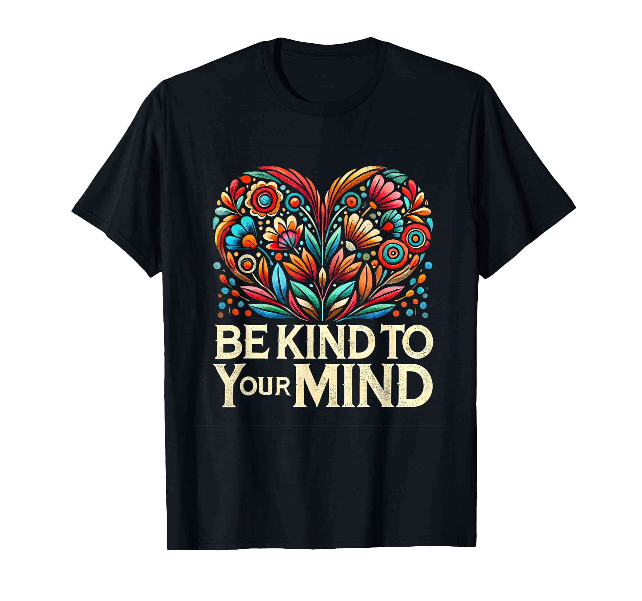 Colorful Mental Health Butterfly Sweatshirt - Fun Novelty Design Men Women - T-Shirt, Sweatshirt, Hoodie