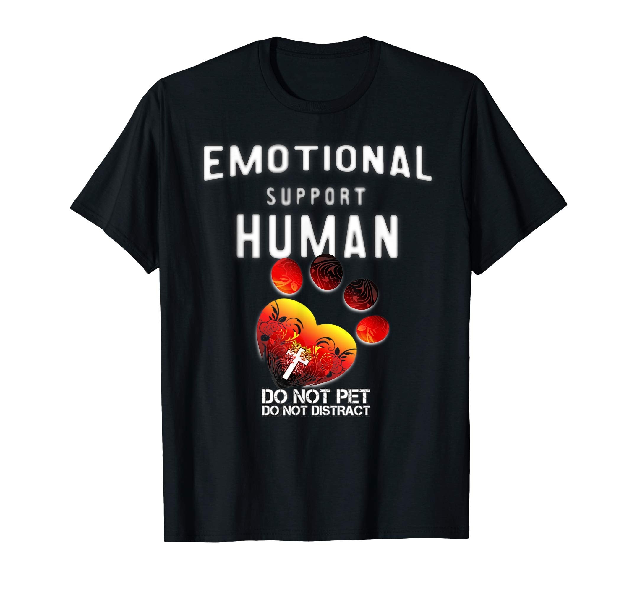 Emotional Support Human Do Not Pet T-Shirt - Aesthetic Graphic Unisex - T-Shirt, Sweatshirt, Hoodie