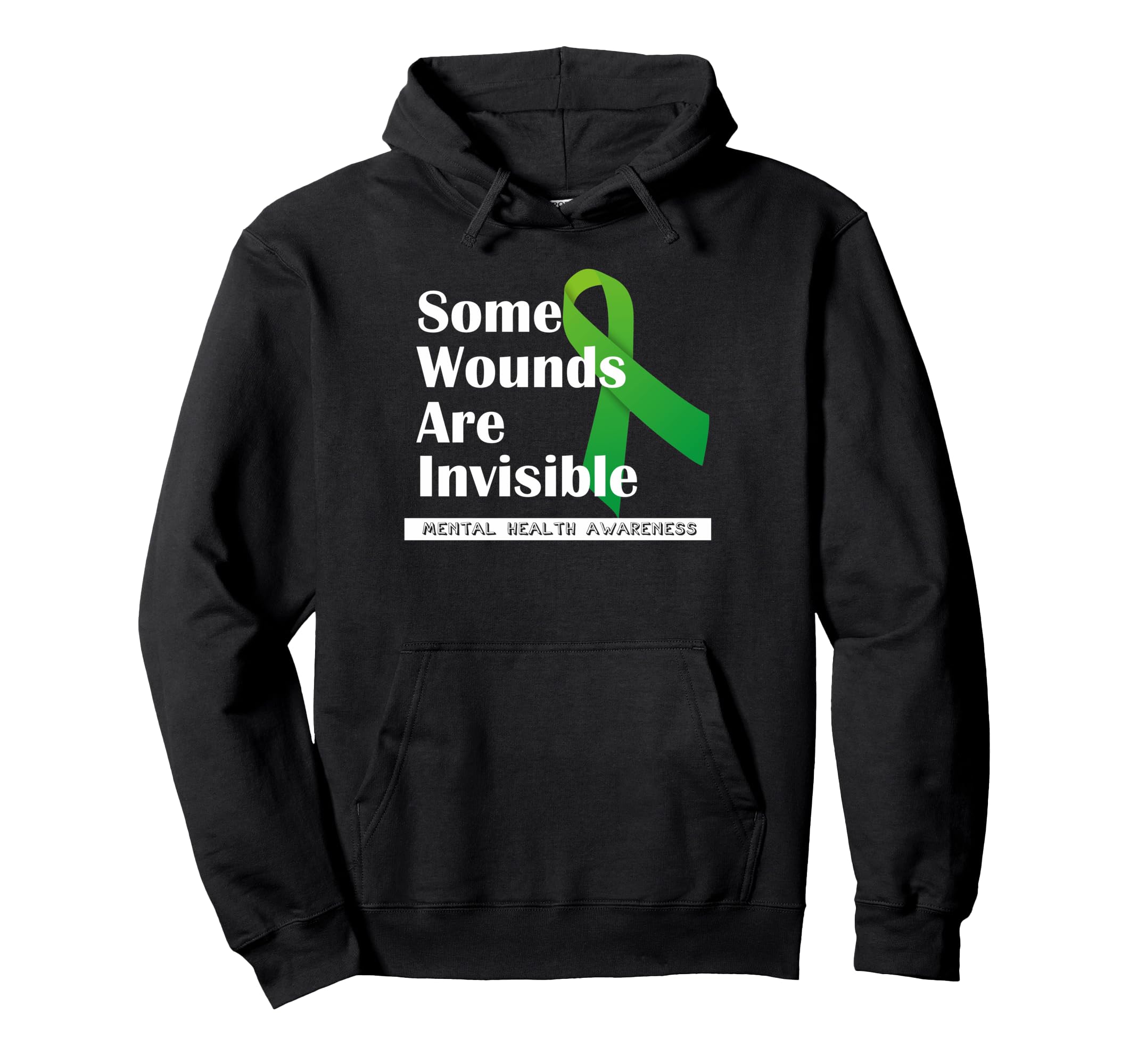 Mental Health Awareness Hoodie - Unique Graphic for Adults - T-Shirt, Sweatshirt, Hoodie