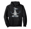 Meditation Zebra Yoga Pose Relaxing Hoodie - Novelty Apparel Men Women - T-Shirt, Sweatshirt, Hoodie