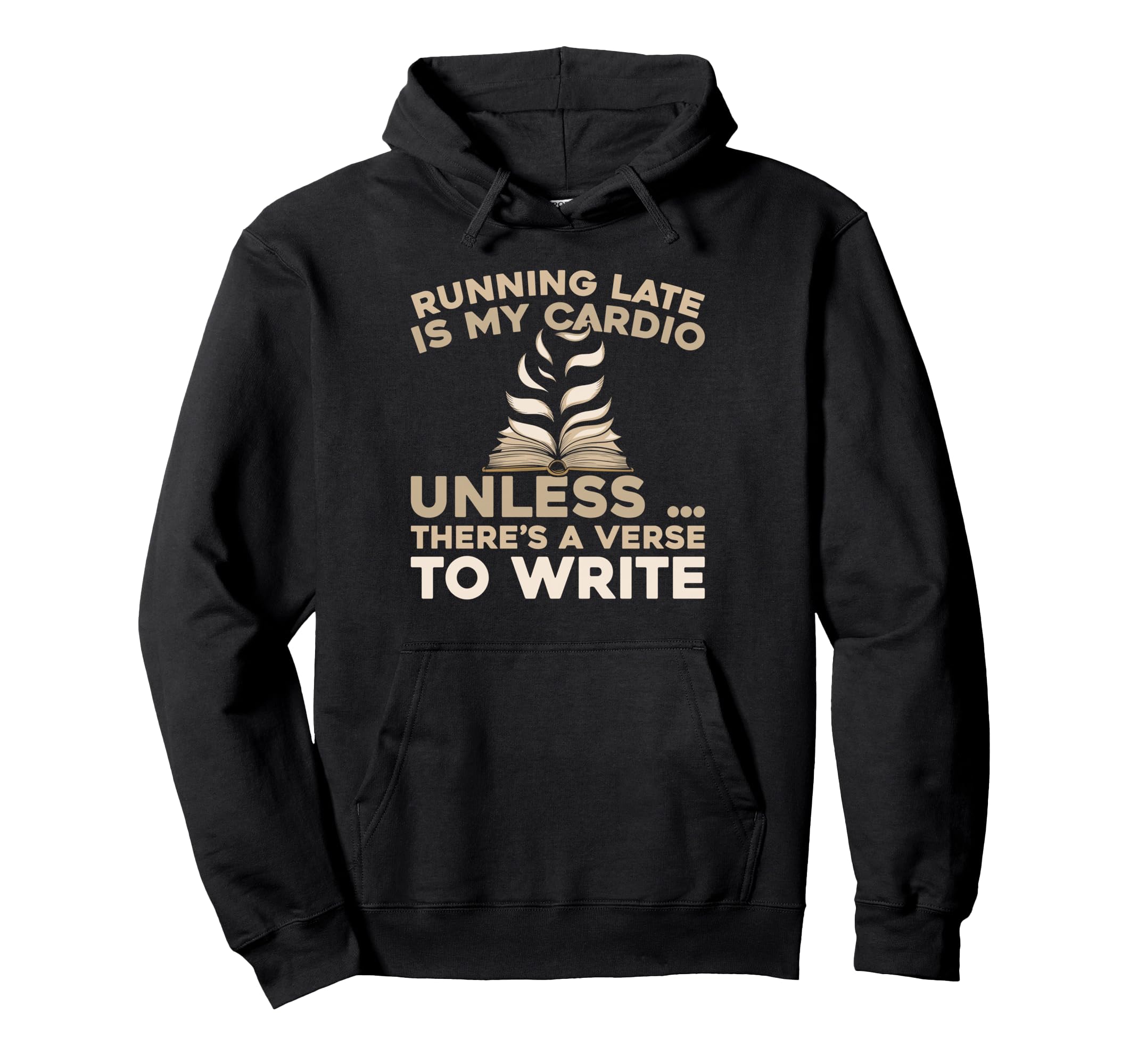 Poetry Creative Writing Verses Hoodie - Unique Graphic for Adults - T-Shirt, Sweatshirt, Hoodie