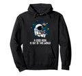 Good Book Is Out This World Reading Hoodie - Novelty Apparel for Adults - T-Shirt, Sweatshirt, Hoodie