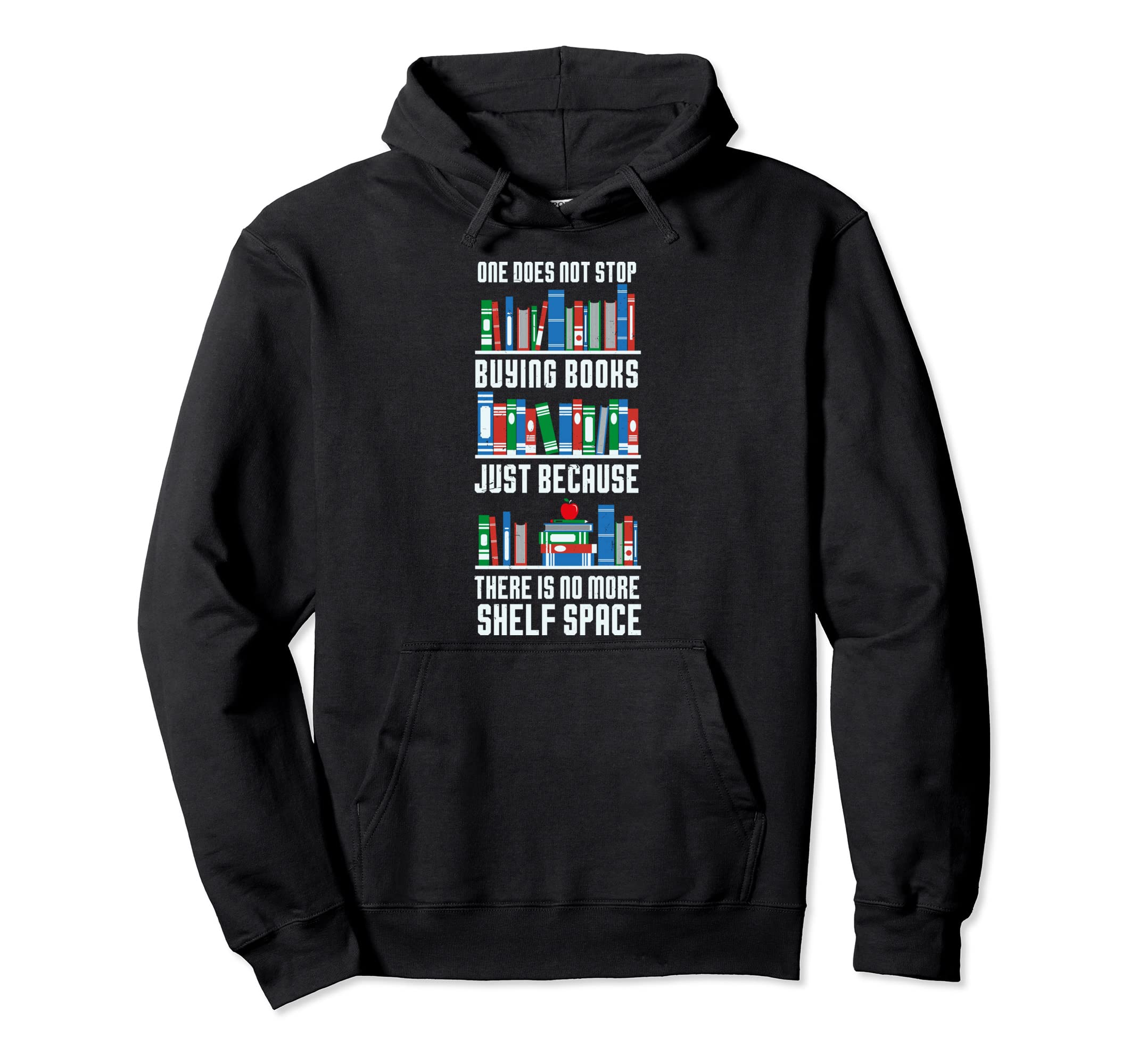 Book Nerd Bibliophile Hoodie - Streetwear Style for Adults - T-Shirt, Sweatshirt, Hoodie