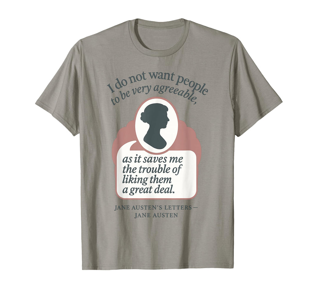 Jane Austen Book Literature T-Shirt - Trendy Graphic Unisex - T-Shirt, Sweatshirt, Hoodie