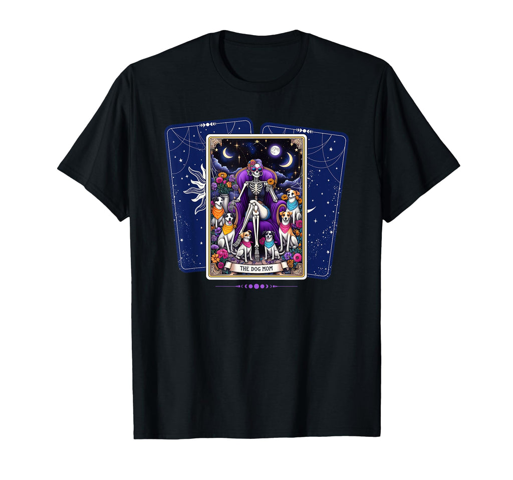 Dog Mom Tarot Card T-Shirt - Casual Everyday Wear Unisex - T-Shirt, Sweatshirt, Hoodie
