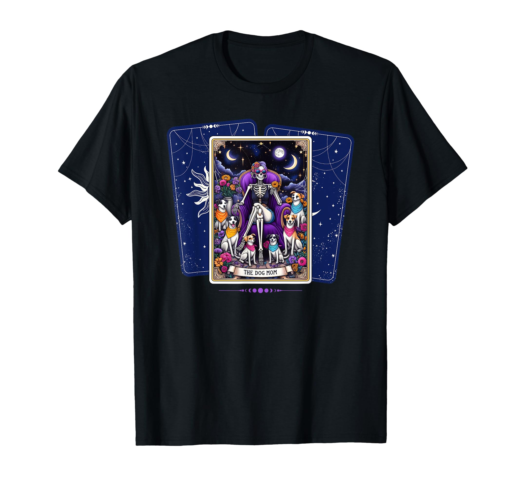 Dog Mom Tarot Card T-Shirt - Casual Everyday Wear Unisex - T-Shirt, Sweatshirt, Hoodie