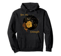 Afro Black Gold You Are Enough Hoodie - Novelty Apparel Unisex - T-Shirt, Sweatshirt, Hoodie