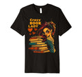 Crazy Book Lady Dark Romance Reader T-Shirt - Custom Art Print Men Women - T-Shirt, Sweatshirt, Hoodie