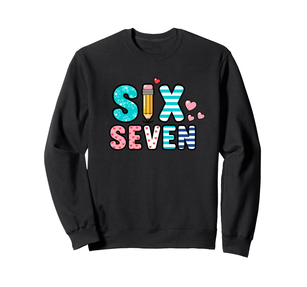 Literary Six Seven Reading Sweatshirt - Casual Everyday Wear for Adults - T-Shirt, Sweatshirt, Hoodie