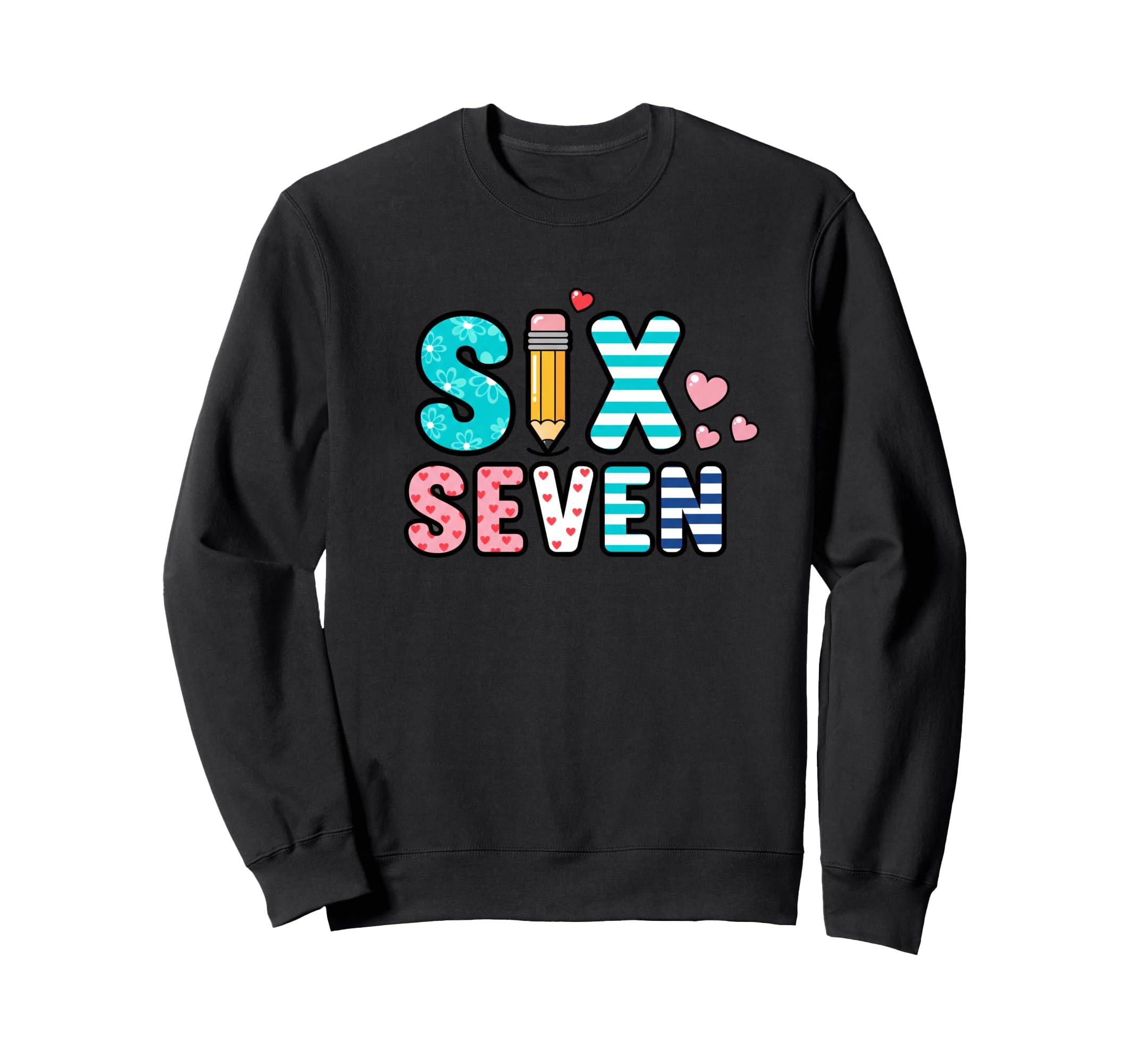Literary Six Seven Reading Sweatshirt - Casual Everyday Wear for Adults - T-Shirt, Sweatshirt, Hoodie