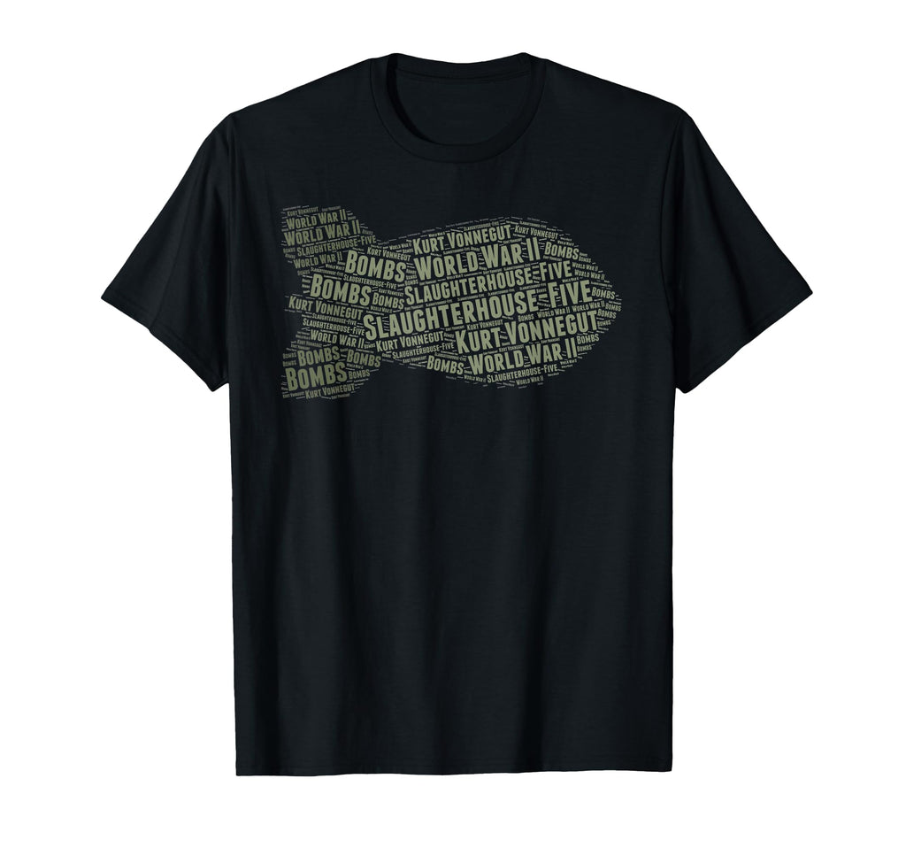 Slaughter House Five Bomb Literary Book T-Shirt - Graphic Print Men Women - T-Shirt, Sweatshirt, Hoodie
