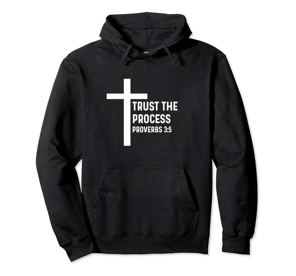 Proverbs 3 5 3 5 God Jesus Religious Hoodie - Casual Everyday Wear Unisex - T-Shirt, Sweatshirt, Hoodie