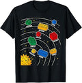 Boys Space Planet Master Builder Kids Building Blocks T-Shirt Unisex T-shirt, Sweatshirt, Hoodie, Long Sleeve Tee - T-Shirt, Sweatshirt, Hoodie