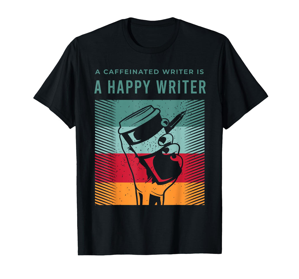 Writers Outfit Lover Coffee And Book T-Shirt - Trendy Graphic Men Women - T-Shirt, Sweatshirt, Hoodie