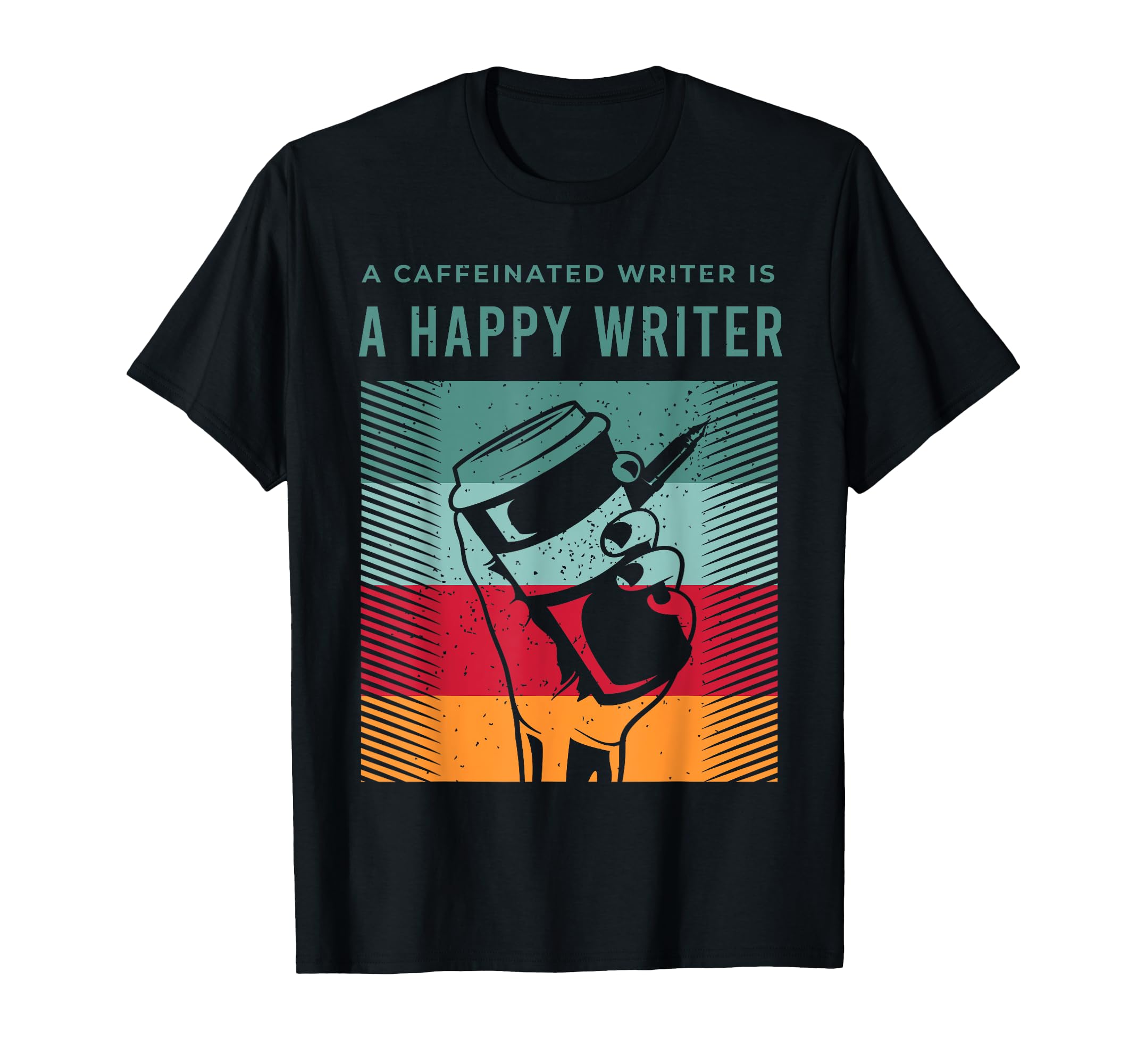 Writers Outfit Lover Coffee And Book T-Shirt - Trendy Graphic Men Women - T-Shirt, Sweatshirt, Hoodie