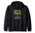 Mental Health Awareness Month Green T-Shirt - Minimalist Print Unisex - T-Shirt, Sweatshirt, Hoodie