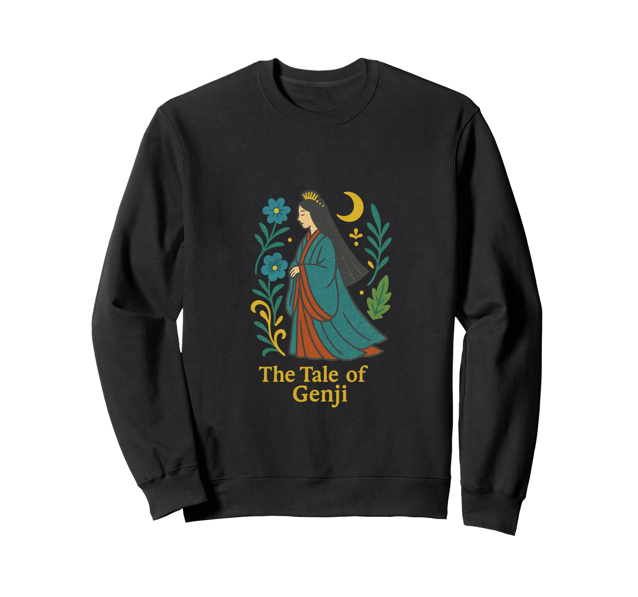 Tale Genji Japanese Literature Sweatshirt - Casual Everyday Wear Unisex - T-Shirt, Sweatshirt, Hoodie