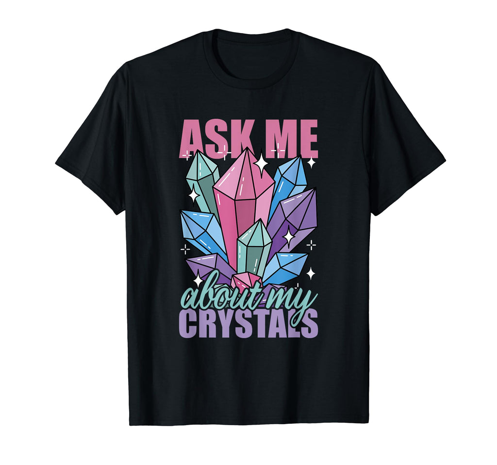 Healing Chakra Crystals Reiki T-Shirt - Casual Everyday Wear Men Women - T-Shirt, Sweatshirt, Hoodie