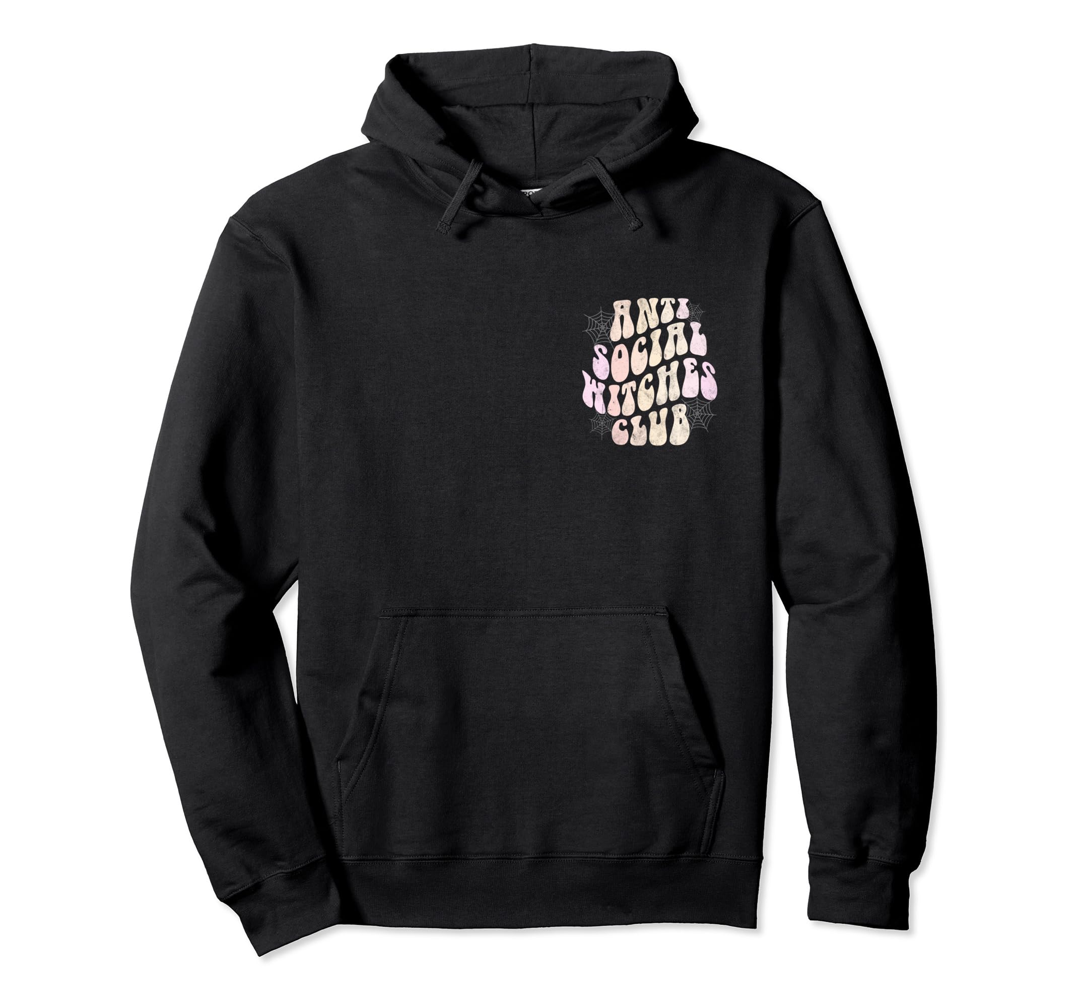 Funny Anti Social Witches Club Introvert Hoodie - Novelty Apparel Unisex - T-Shirt, Sweatshirt, Hoodie