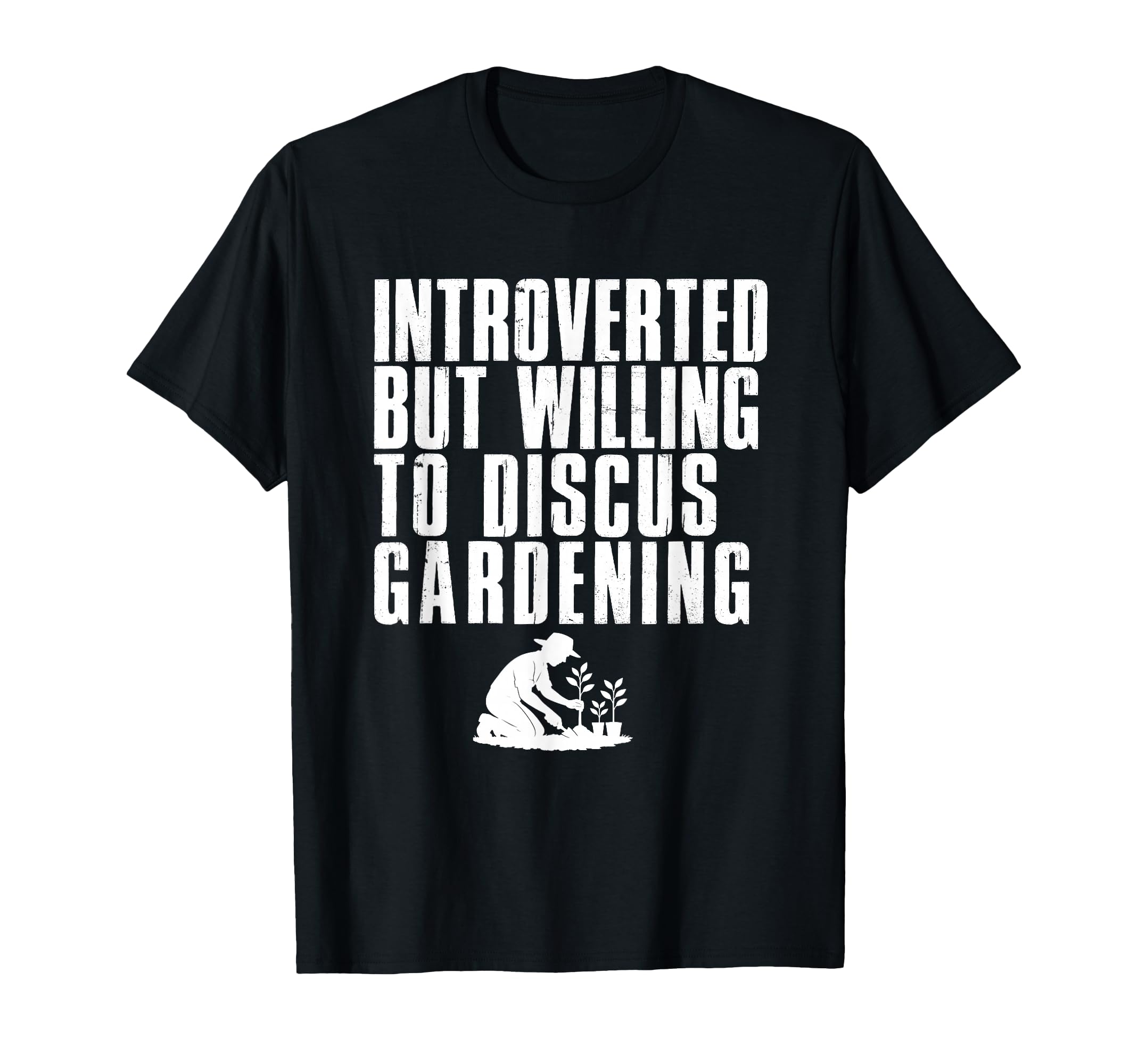 Introverted But Willing To Discuss T-Shirt - Novelty Apparel Unisex - T-Shirt, Sweatshirt, Hoodie