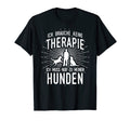 Therapy Dear Dogs Funny Dog Friend T-Shirt - Minimalist Print Men Women - T-Shirt, Sweatshirt, Hoodie