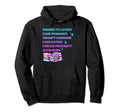 Bibliophile Romance Book Genre Hoodie - Minimalist Print Unisex - T-Shirt, Sweatshirt, Hoodie