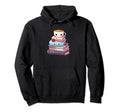 Bookworm Kawaii Literature Library Hoodie - Casual Everyday Wear Men Women - T-Shirt, Sweatshirt, Hoodie