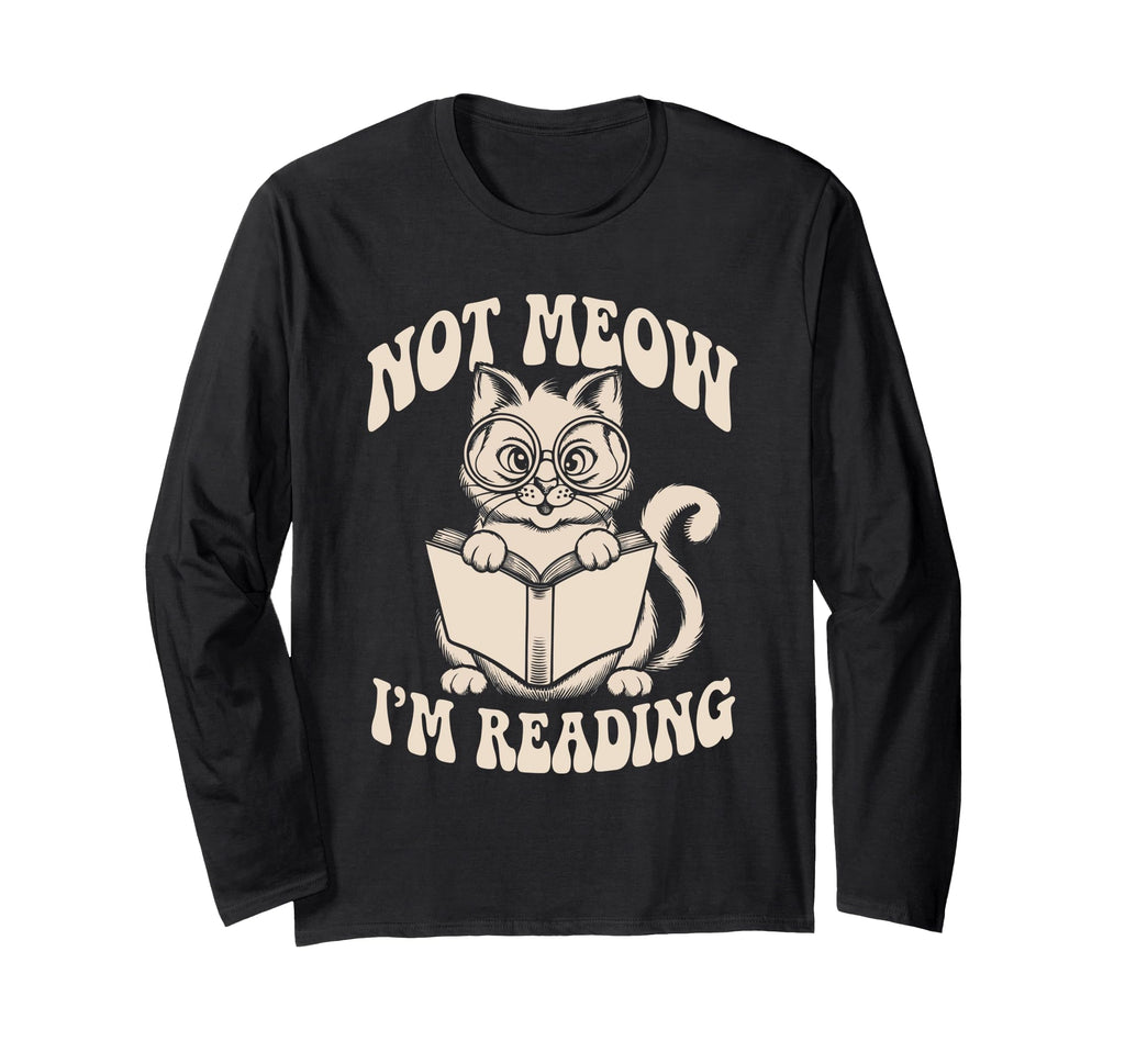 Cat Bookworm Bibliophile Reader Sweatshirt - Streetwear Style Men Women - T-Shirt, Sweatshirt, Hoodie