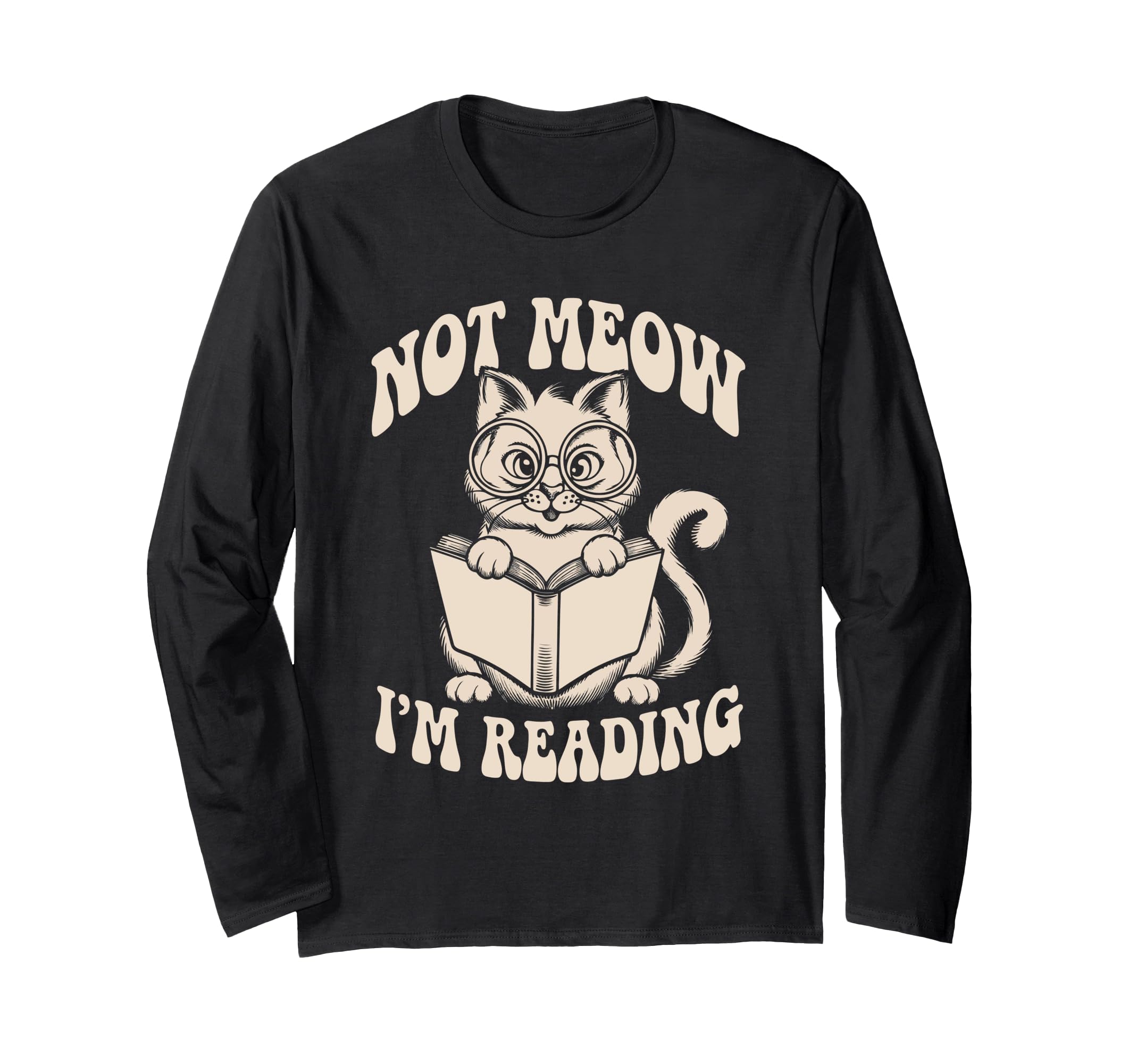Cat Bookworm Bibliophile Reader Sweatshirt - Streetwear Style Men Women - T-Shirt, Sweatshirt, Hoodie