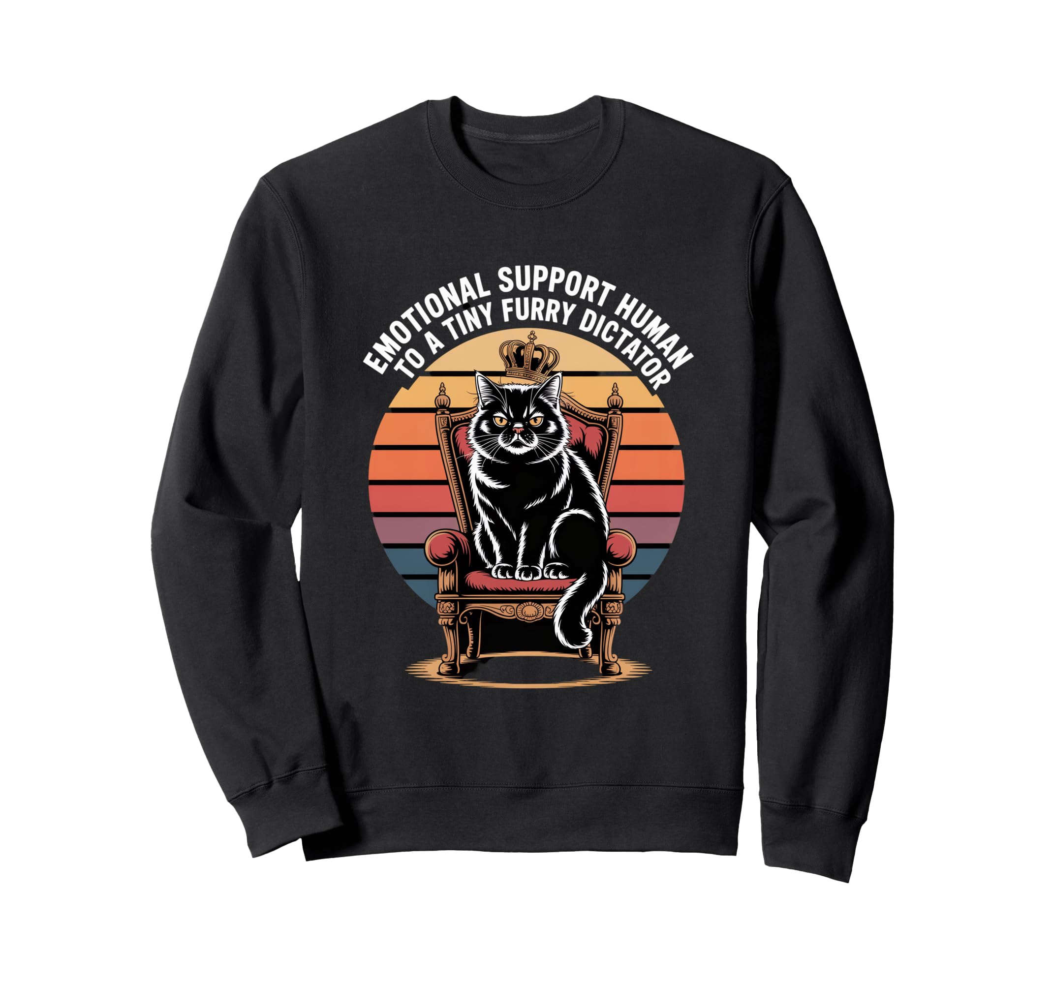 Emotional Support Human To Tiny Sweatshirt - Aesthetic Graphic for Adults - T-Shirt, Sweatshirt, Hoodie