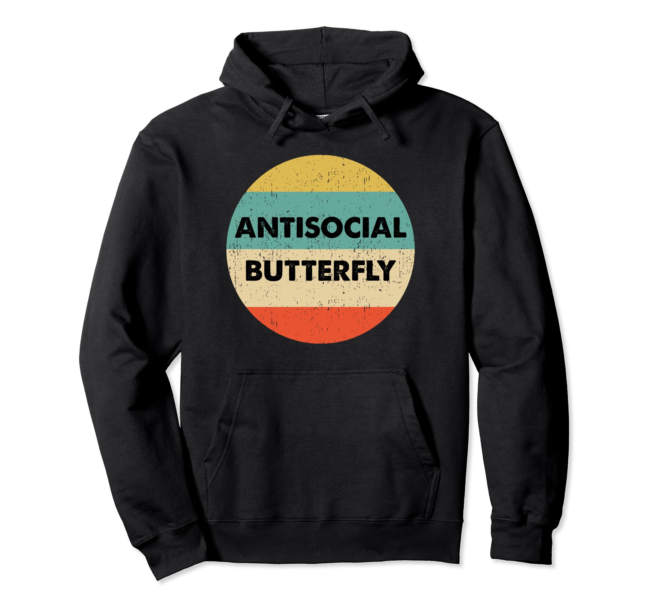 Antisocial Butterfly Funny Shirts T-Shirt - Aesthetic Graphic for Adults - T-Shirt, Sweatshirt, Hoodie