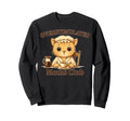 Overstimulated Moms Club Cat Sweatshirt - Aesthetic Graphic for Adults - T-Shirt, Sweatshirt, Hoodie