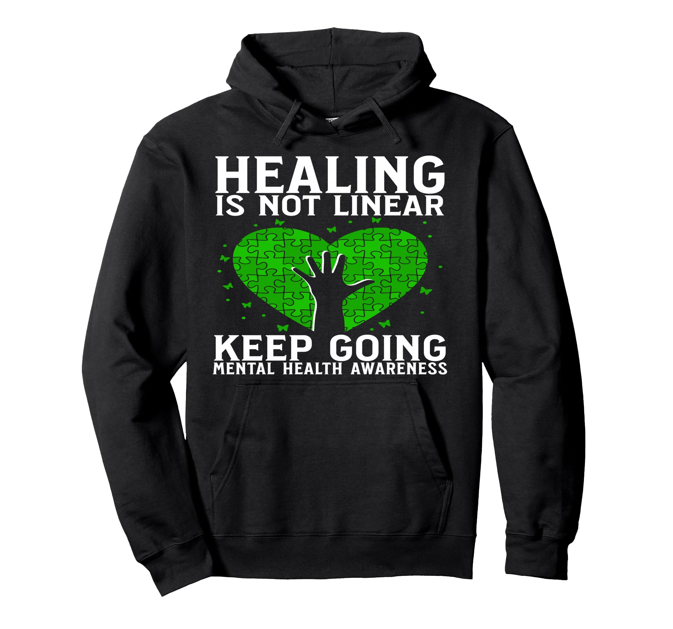 Mental Health Awareness Month Items Hoodie - Custom Art Print Men Women - T-Shirt, Sweatshirt, Hoodie