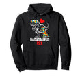 Autism Dad Dinosaur Father Autistic Child Hoodie - Trendy Graphic Unisex - T-Shirt, Sweatshirt, Hoodie