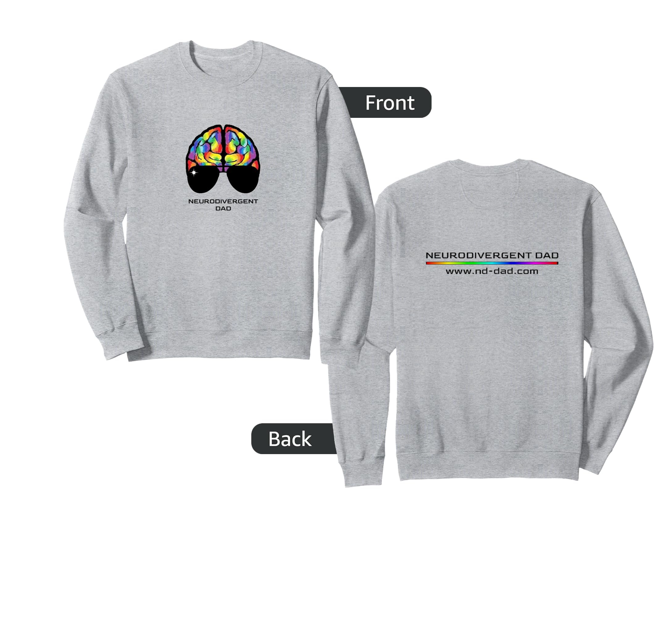 Autism Awareness Autistic Pride Asd Nd Sweatshirt - Unique Graphic Unisex - T-Shirt, Sweatshirt, Hoodie