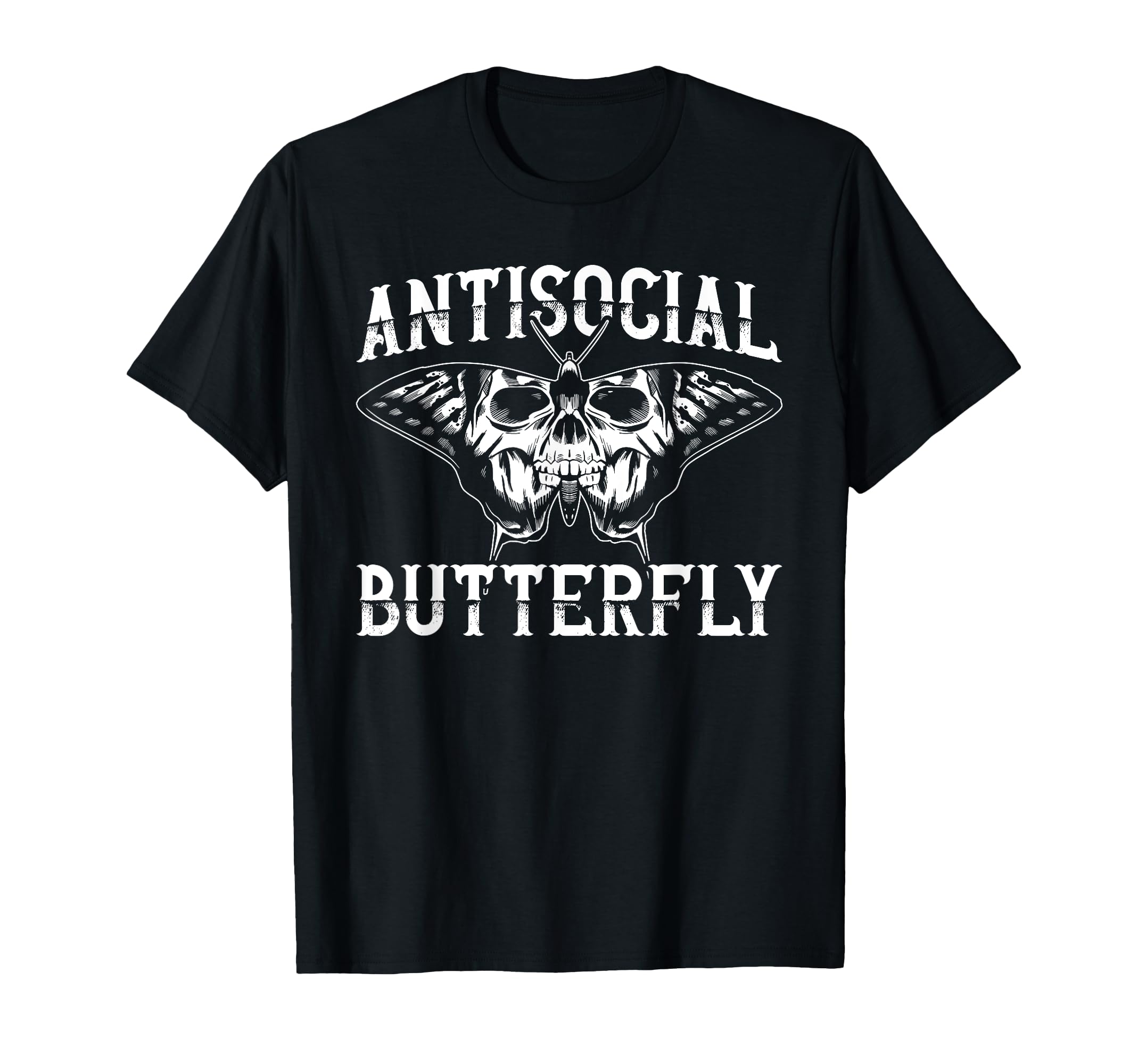 Antisocial Butterfly Funny Introvert T-Shirt - Unique Graphic for Adults - T-Shirt, Sweatshirt, Hoodie