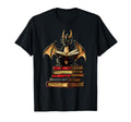 Book Dragon T-Shirt - Unique Graphic Unisex - T-Shirt, Sweatshirt, Hoodie