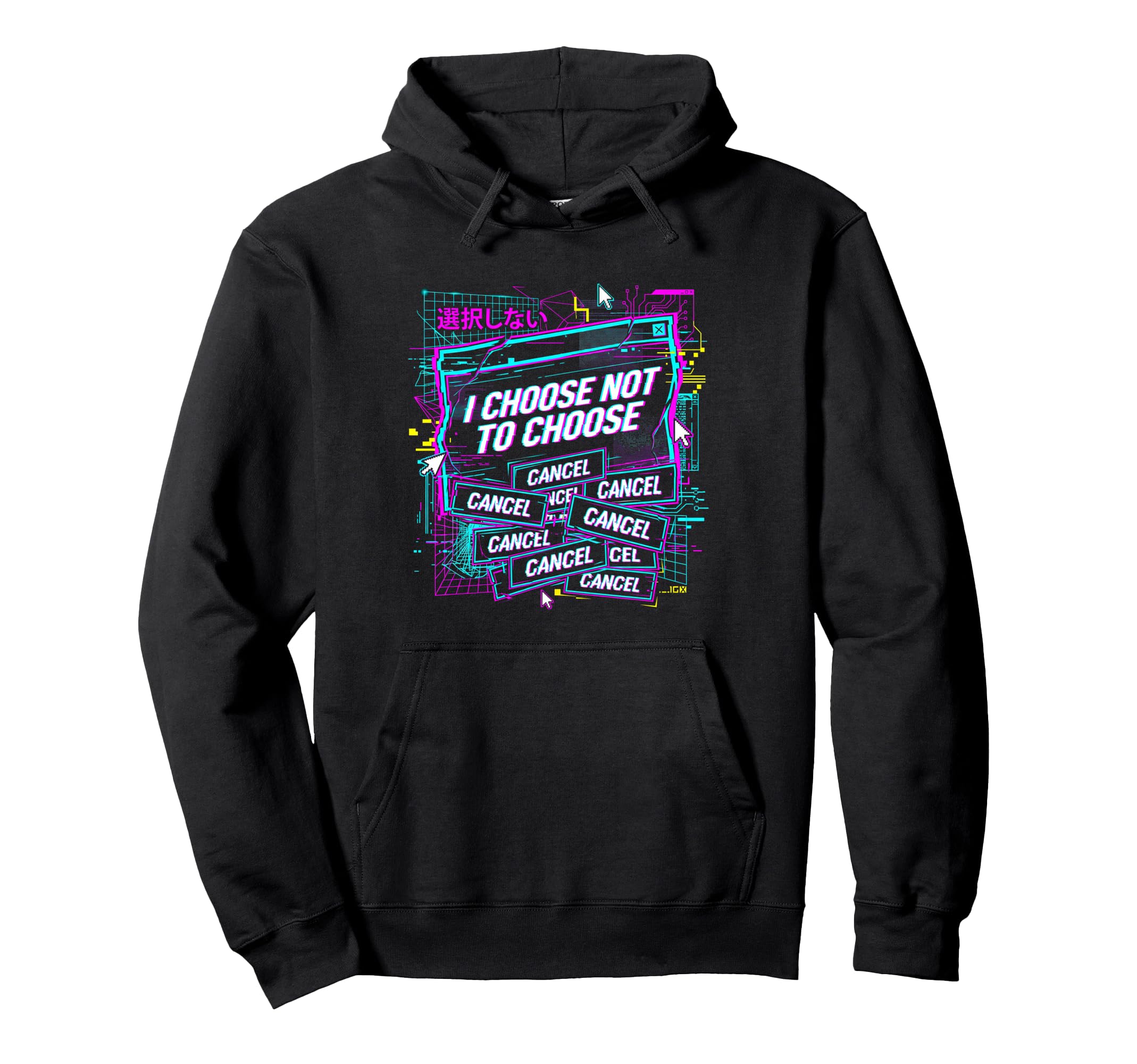 Indecisive Overthinking Funny Hoodie - Minimalist Print for Adults - T-Shirt, Sweatshirt, Hoodie
