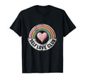 Self Love Club Rainbow Emblem Positive Vibes T-Shirt - Graphic Print Unisex - T-Shirt, Sweatshirt, Hoodie