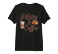 Cinnamon Bun Pilates And Coffee T-Shirt - Fun Novelty Design for Adults - T-Shirt, Sweatshirt, Hoodie