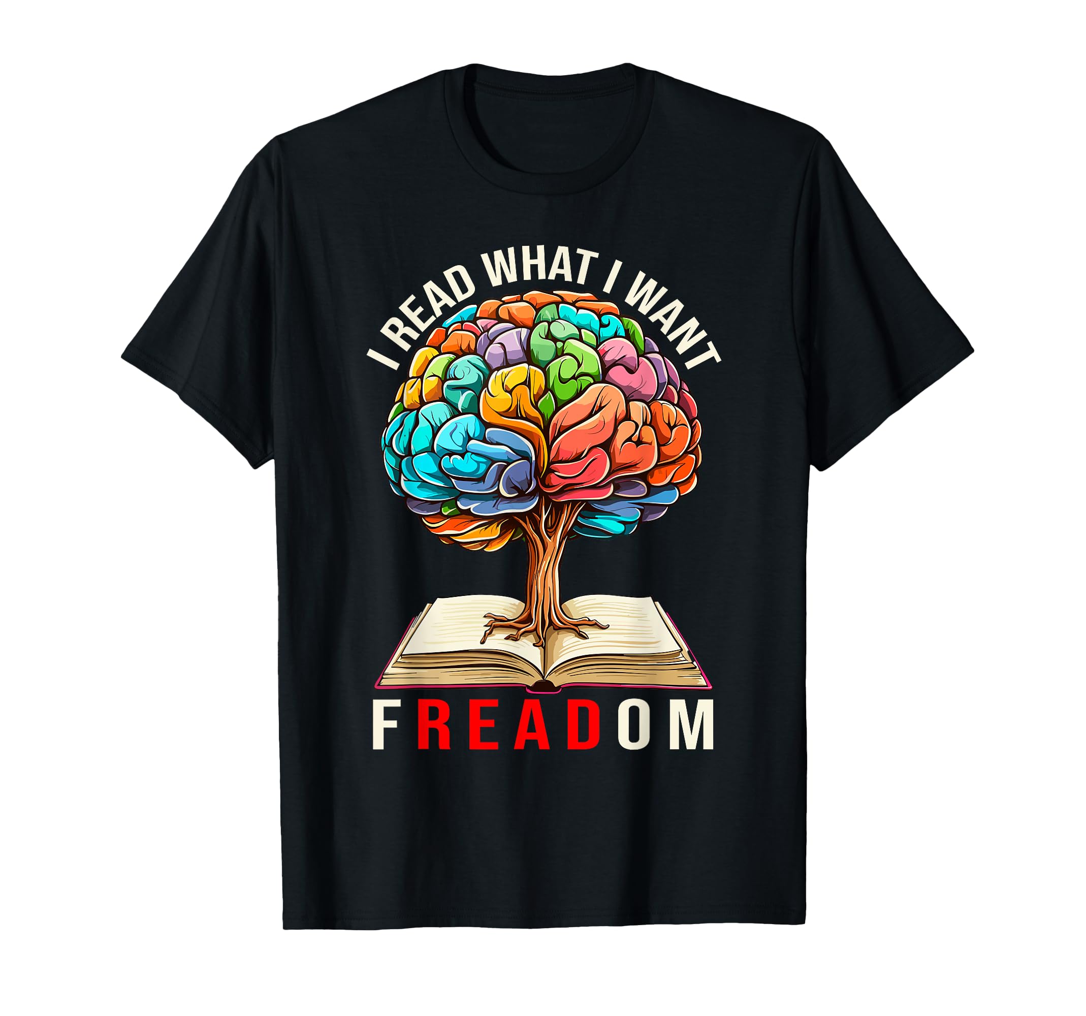 Censorship Freedom Reading Nerd I Read T-Shirt - Graphic Print Men Women - T-Shirt, Sweatshirt, Hoodie