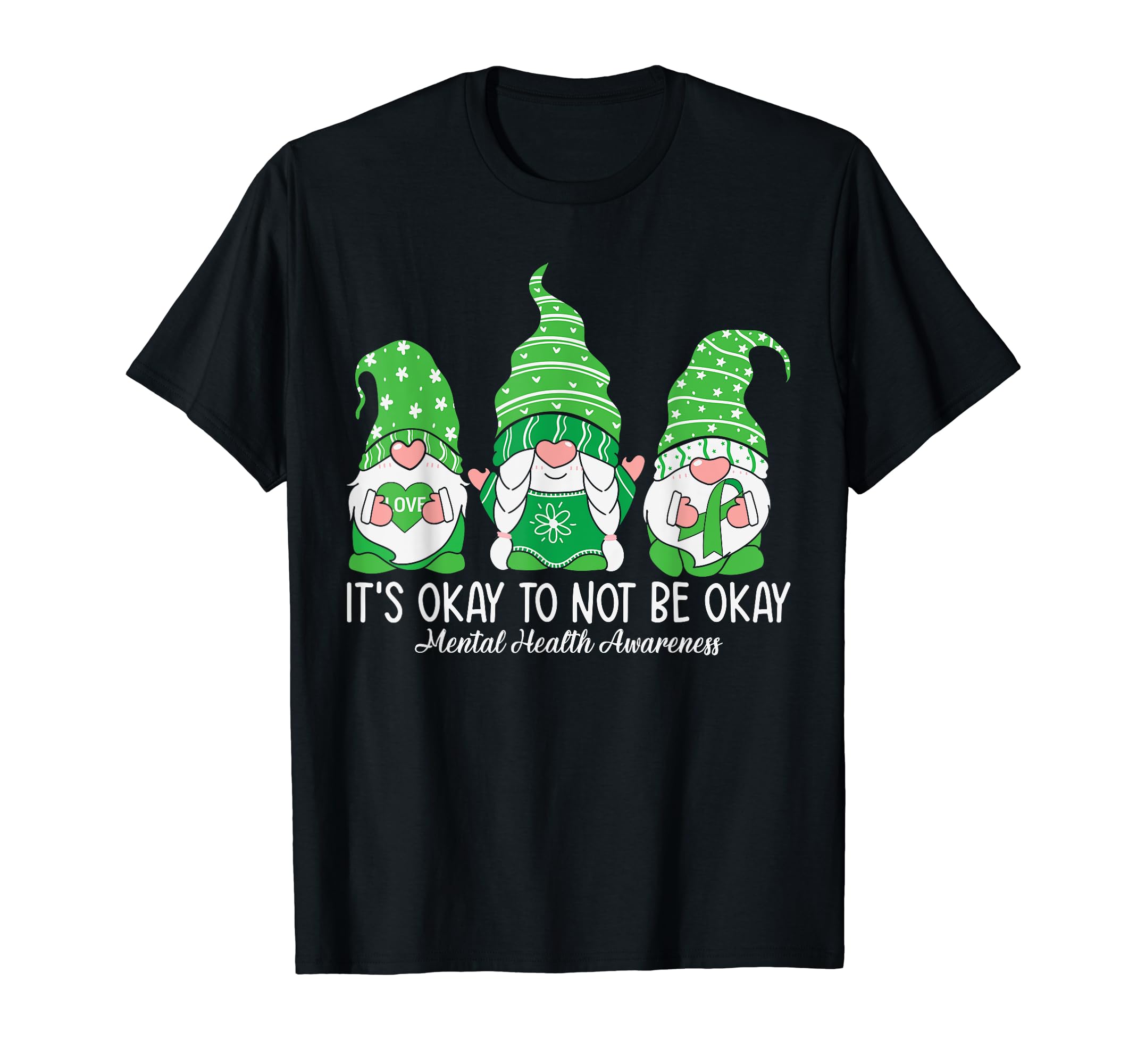 Its Okay To Not Be Okay Mental Health T-Shirt - Unique Graphic for Adults - T-Shirt, Sweatshirt, Hoodie