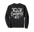Meditation Emergency Kit Mindfulness Sweatshirt - Unique Graphic Unisex - T-Shirt, Sweatshirt, Hoodie