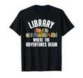 Funny Library Art Bookworm Reading T-Shirt - Custom Art Print for Adults - T-Shirt, Sweatshirt, Hoodie