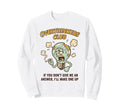 Overthinkers Club Light Bulb Sweatshirt - Custom Art Print for Adults - T-Shirt, Sweatshirt, Hoodie