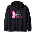 Anti Social Butterfly Butterflies Sweatshirt - Fun Novelty Design Unisex - T-Shirt, Sweatshirt, Hoodie