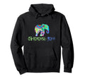 Choose Joy Elephant Mandala Gifts Hoodie - Fun Novelty Design Men Women - T-Shirt, Sweatshirt, Hoodie