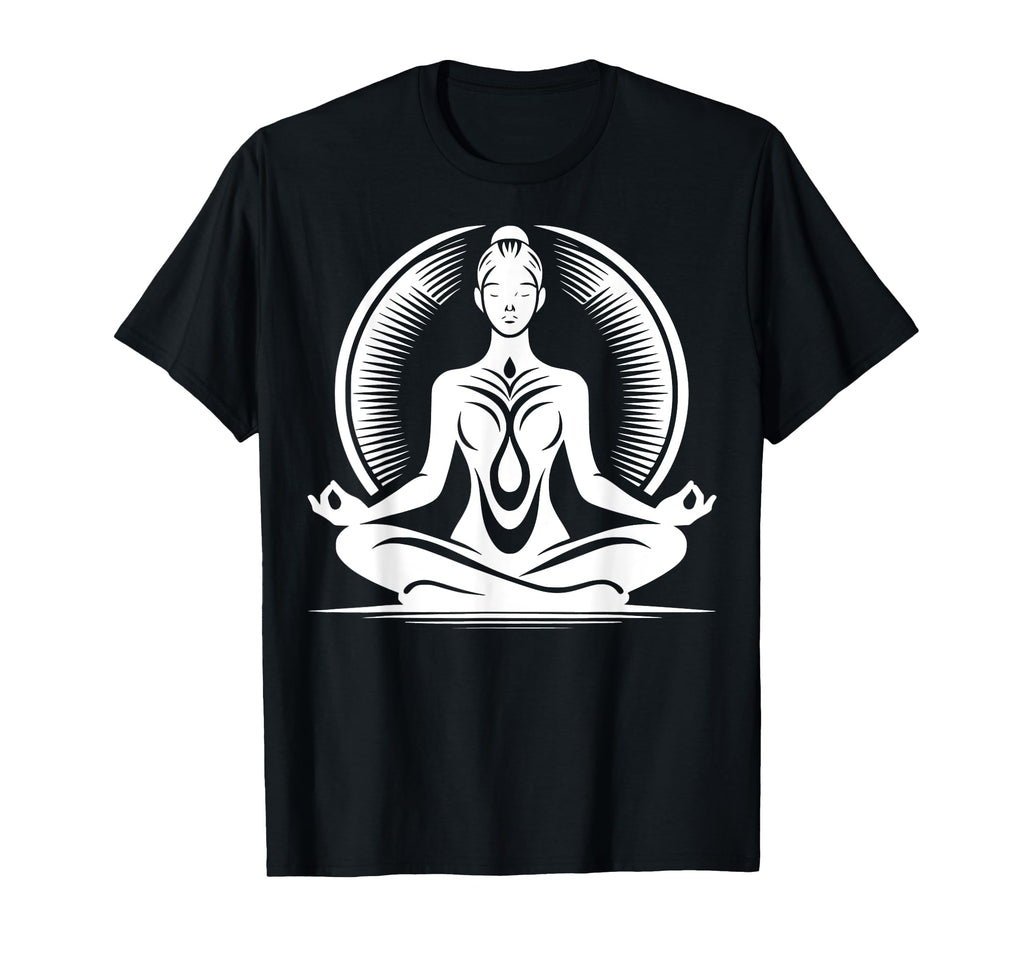Elegant Meditative Figure Adults T-Shirt - Casual Everyday Wear Unisex - T-Shirt, Sweatshirt, Hoodie