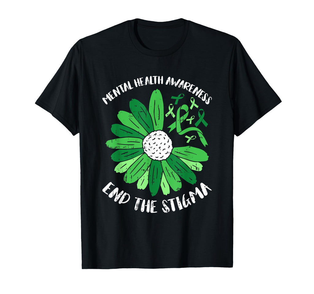 Mental Health Awareness End Stigma T-Shirt - Graphic Print Men Women - T-Shirt, Sweatshirt, Hoodie